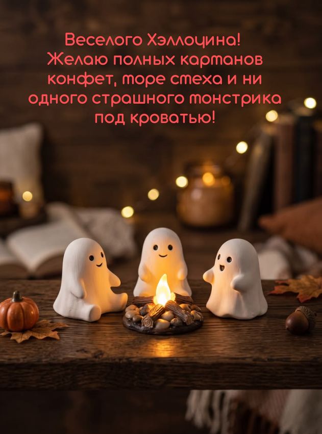 поздравления для детей на Хэллоуин