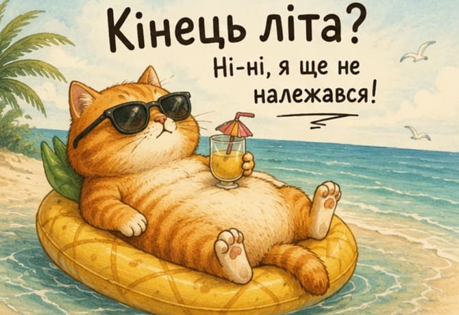 кінець літа прикольні картинки
