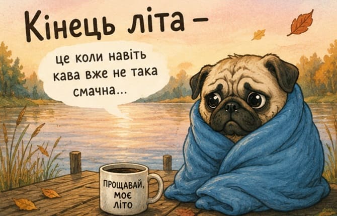 доброго ранку кінець літа картинки