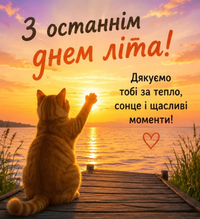 картинки з останнім днем літа