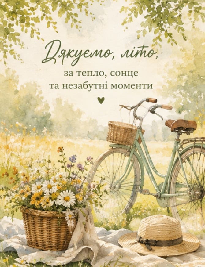листівки кінець літа