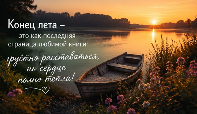 конец лета красивые картинки