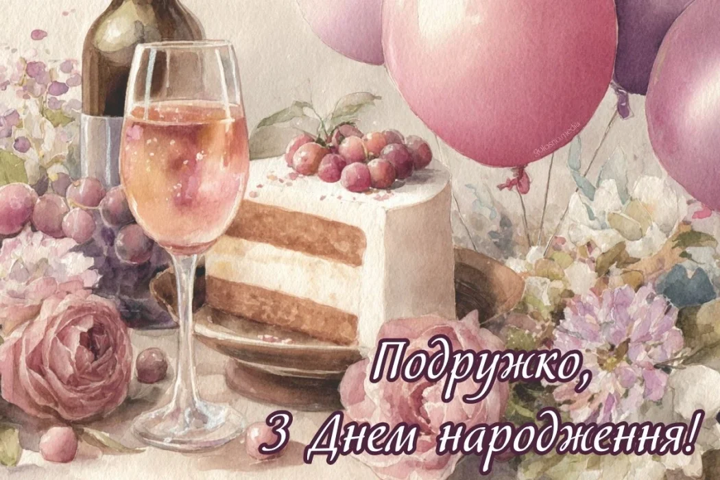 привітання з днем народження
